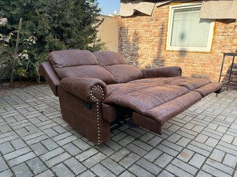 LUXUSNÍ SEDACÍ SOUPRAVA(POHOVKA) S RELAXAČNÍ FUNKCÍ - 9