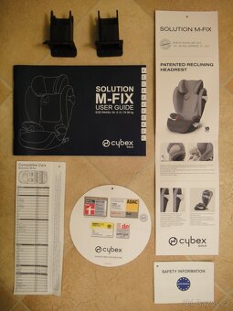Autosedačka CYBEX Solution M-FIX, isofix connect, 3-12let - 9