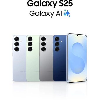 Samsung Galaxy S25 12GB/256GB, Icyblue, ZÁNOVNÍ - 9