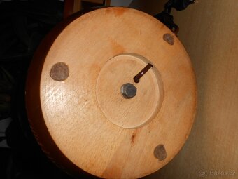 Starý těžký skleněný globus JRO MUNCHEN obvod 82cm - 9