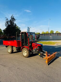 Traktor CARON AR100 s čelním 3-bodovým závěsem - 9