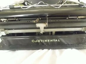 Krásný Starožitný kufříkový Psací Stroj Continental -Zánovní - 9