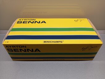 F1 LOTUS HONDA 99T MONACO 1987 AYRTON SENNA MINICHAMPS 1:18 - 9