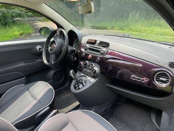 Fiat 500C 0.9 s plátěnou střechou a automatem, rv 2014 - 9
