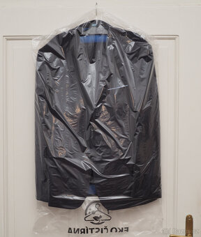 Tmavě modrý pánský oblek vel. L - 9