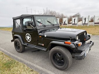Jeep Wrangler 2,5l, benzin, manual, 1993, pěkný - 9