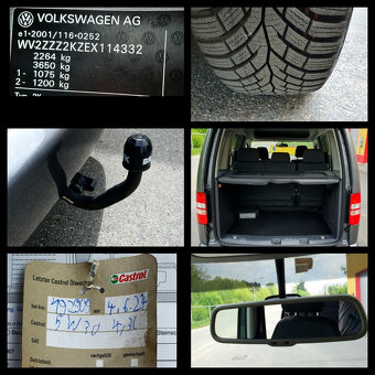 VW / Volkswagen Caddy 1.6TDI, 75kw.,Comfortline, Bez koroze. - 9