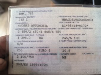 BMW E65 745i 2001 - 9