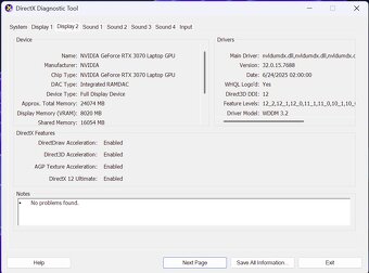 Acer Nitro 5, RTX 3070, Ryzen 7 5800h, 32GB RAM - 9