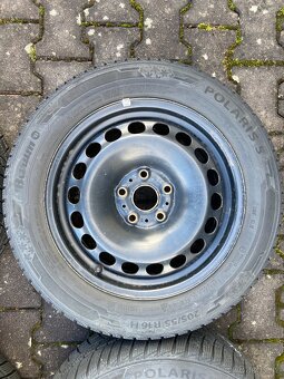 Zimní plechová sada 205/55/16 Barum Polaris 5 - 9