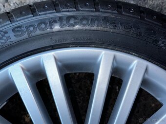 Original ALU kola VW Solitude 17" 7,5J ET47 pneu 205/50/R17 - 9