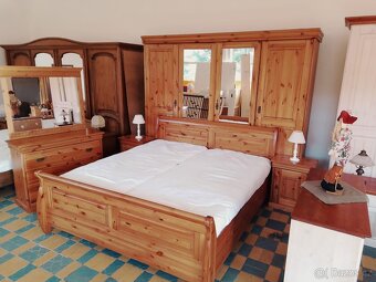 KOMPLETNÍ DŘEVĚNÁ LOŽNICE ROM - 9