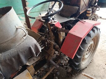 Prodám malotraktor 4 x 4, motor TK - 9