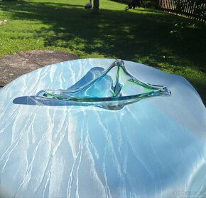 VELKÁ SKLENĚNÁ MÍSA MAX VERBOEKET 50.-60.léta 20.stol - 9