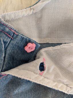 Laclová džínová sukně vel. 86 - 9