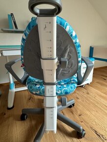 Rostoucí stůl a židle+kontejner(plus nastavit pc stůl ikea) - 9