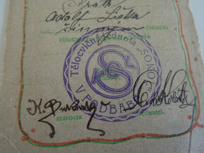 Obec sokolská-staré dokumenty-1926 vše od jednoho člena - 9