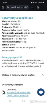 Nebulizér značky BeWit na aroma oleje - 9