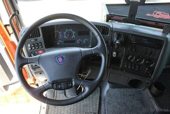 Scania R 500, EURO 3, 6X2, RETARDER, NATÁČECÍ NÁPRAVA, MAJÁK - 9