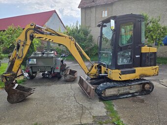 Minibagr Schaeff Hr 14 Váha 2.5T 5x lžíce hydraulická svahov - 9