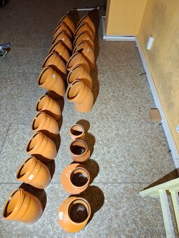 Nové kanalizační dno, vlnovec, adaptér na poklop a kolena - 9