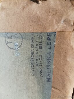 OBRAZ OLEJ NA KARTONU LOVECKÝ MOTIV SIGNATURA NEČITELNÁ - 9