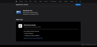 Prodám MacBook Pro M4 Max 48GB 1TB 16” + applecare - 9