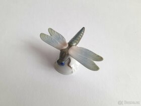 Starožitná porcelánová figurka vážky - ROSENTHAL - 9