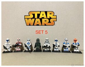 Rôzne figúrky Star Wars 2 (8ks) typ lego - nové - 9