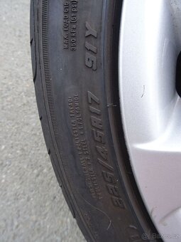 Alu disky origo BMW, 17", 5x120, dvourozměr, letní pneu - 9