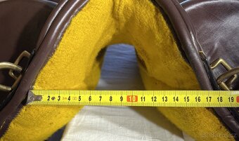 Australské sedlo s hruškou hnědé - 9