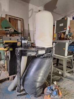 Hoblovka , pásová pila, odsavač pilin - 9