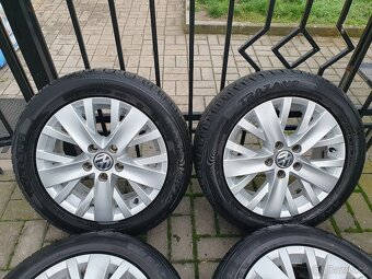 Alu kola 5x112 r16 6,5j et50 letní pneu 205/55/16 - 9