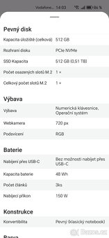 Herní notebook ASUS TUF Gaming F15 - 9