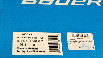 Brusle BAUER S21 VAPOR X3.5 - EUR 41; stélka 25,5 cm - 9