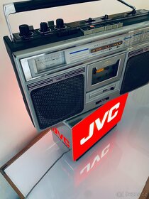 Radiomagnetofon /boombox JVC RC 646L, rok 1979 - 9