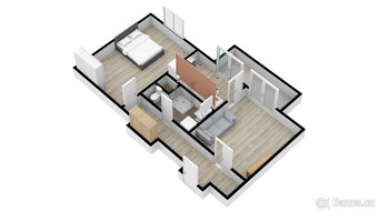 Pronájem bytu 2+1/B, 50 m2, Praha 4 - Braník, ul. Žalmanova. - 9