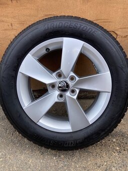 Škoda Fabia 4,5x100 R15,zimni 185/65 15-Pěkné - 9
