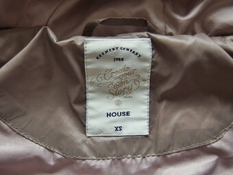 Značková prošívaná bunda zn. House v. XS / 158 - TOP STAV - 9