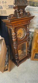 Krásné gravírované Staré hodiny - 9