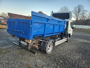 HÁKOVÝ NOSIČ KONTEJNERŮ  MITSUBISHI CANTER FUSO DO 3.5 TUNY - 9