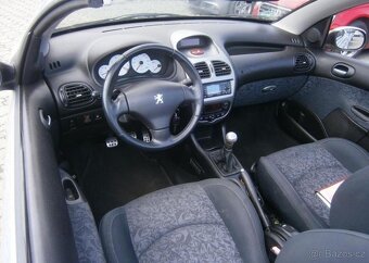 Peugeot 206 CC 1.6i Quiksilver,Digi klima. benzín manuál - 9