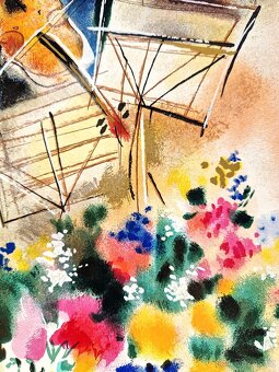 MICHAEL ROZENVAIN - Orchester (sieťotlač) podpísané - 9