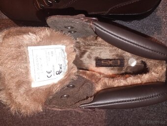 Nové kožené zimní vysoké boty CXS vel.45 - 9