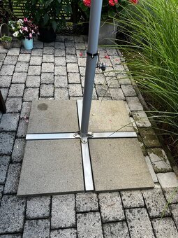 Slunečník Baggon bílý - 9