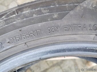 215/55/17 letni pneu BRIDGESTONE 215/55 R17 - 9