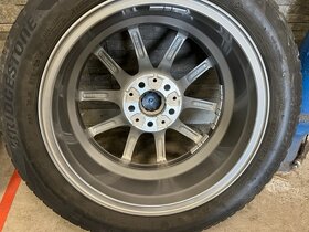 Prodám ALU kola BMW 17" 5x112 pneu zimní 225,50R17 RFT - 9