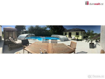 Novostavba domu 3+kk, 62 m2, bazén, garáž, pozemek 837 m2, P - 9