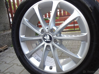 PĚKNÁ ZÁNOVNÍ ZIMNÍ OCTAVIA IV, SEAT LEON 17" 205/55R17 - 9