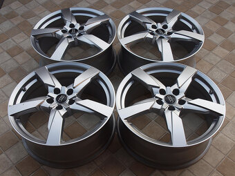 19" Alu kola = 5x112 = AUDI TT – TTS – ORIGINÁL SADA + ČIDL - 9